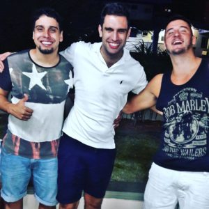 Rodrigo with friends