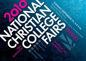Logo for the 2010 National Christian College Fairs