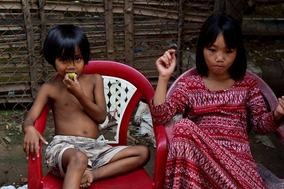 Cham children